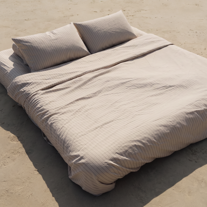Luxe Australian Sateen Bedding Bundle, front view