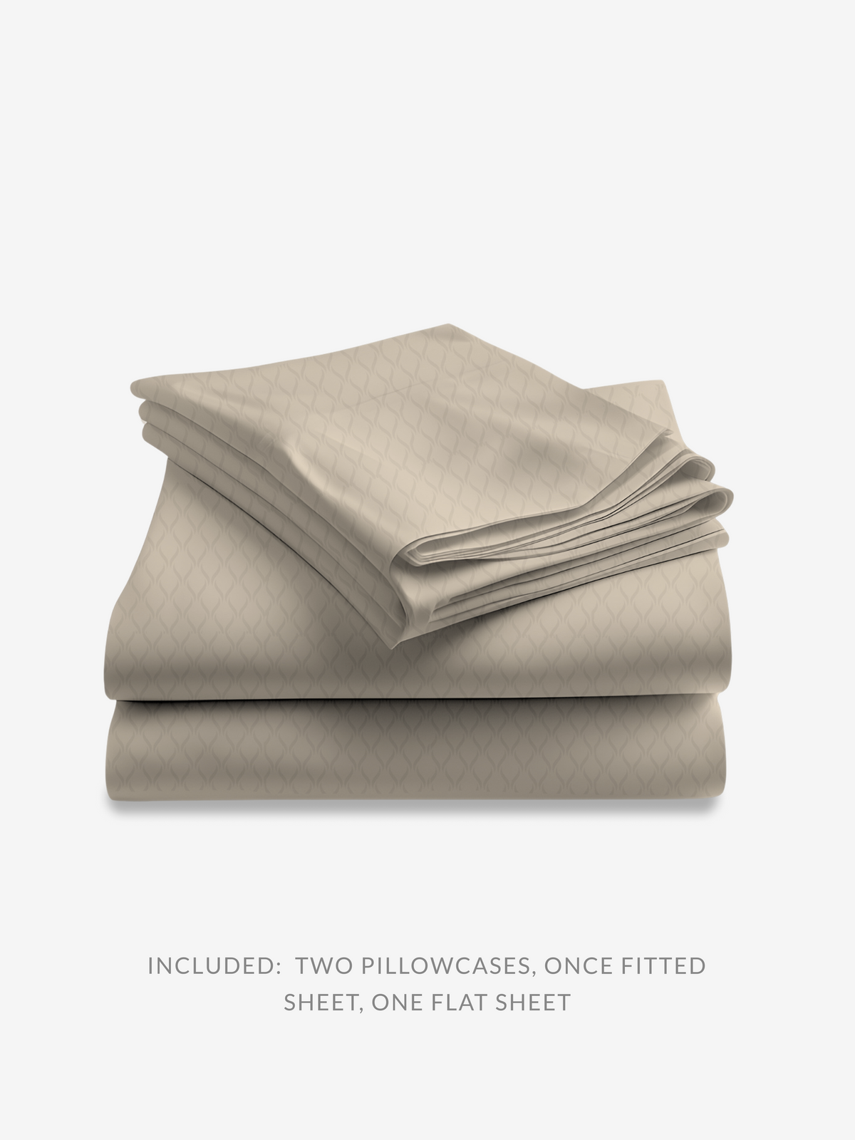 Temperature-Regulating Cotton Percale Sheets Set, size detail