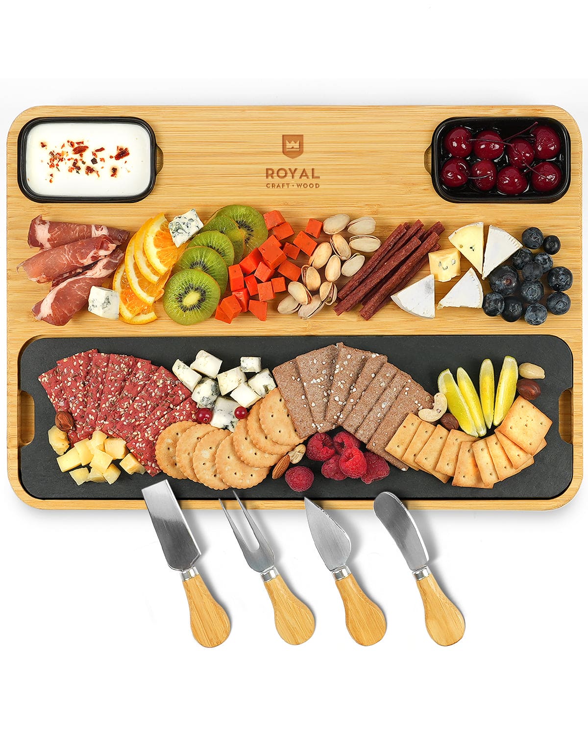 Cheese Board with Slate Plate