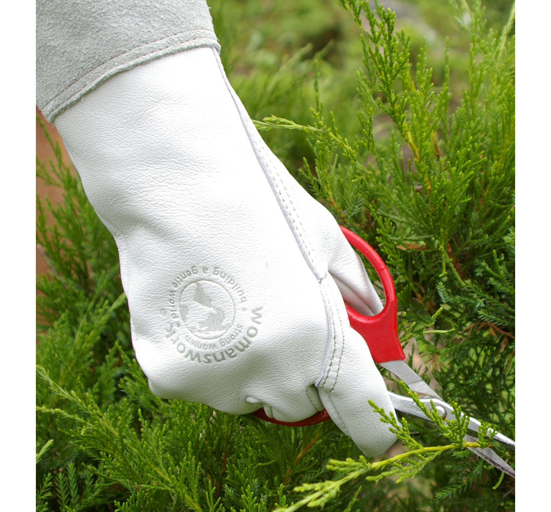 The Gardeners' Goatskin Gloves, detail view