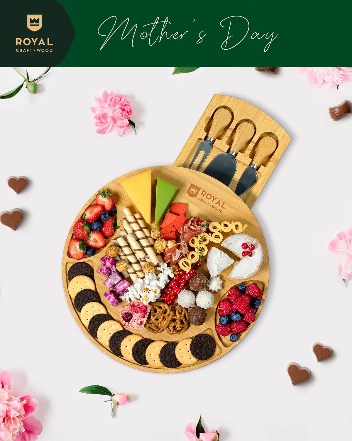 Cheese Board, Round, lifestyle photo