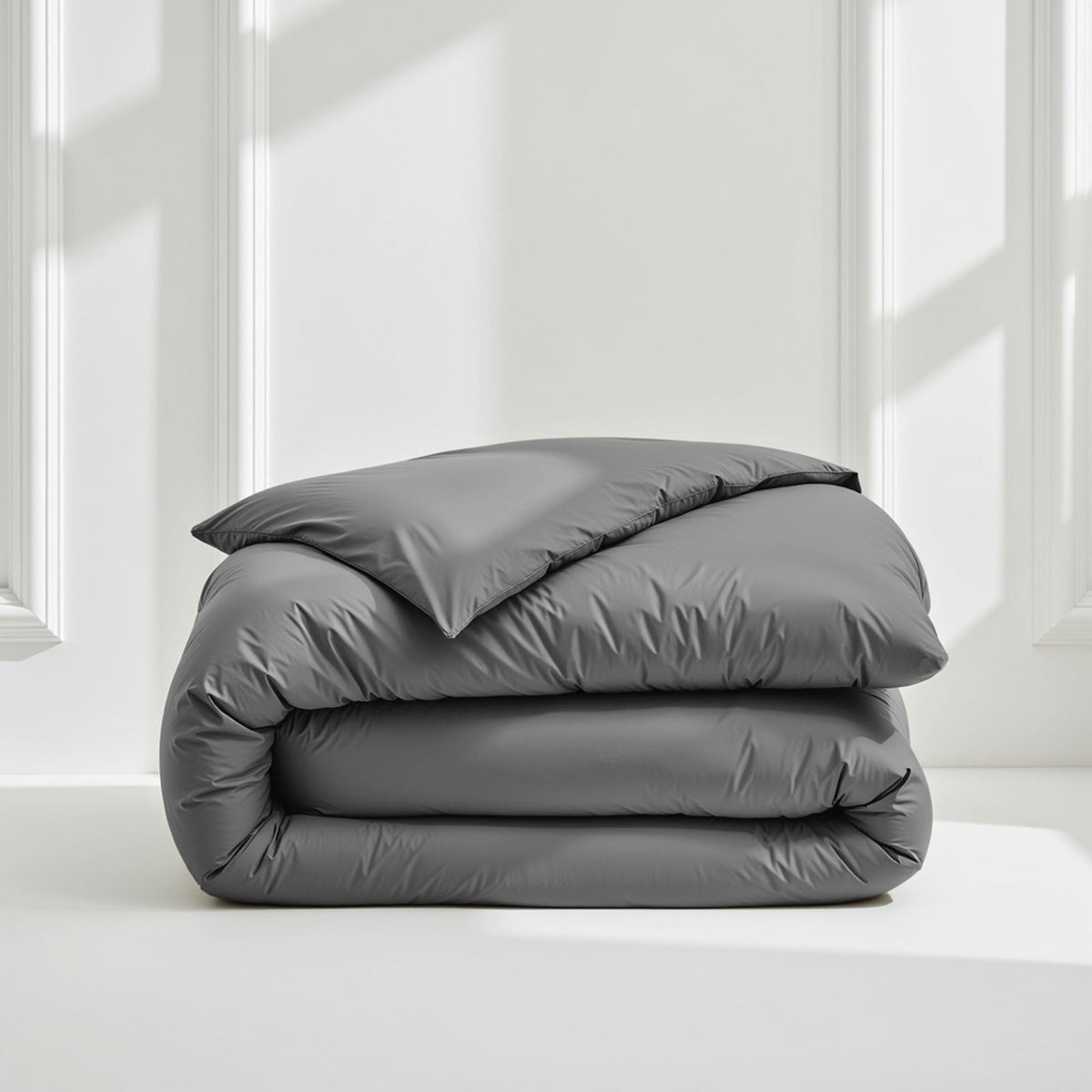 Luxe Australian Sateen Duvet Cover, texture detail