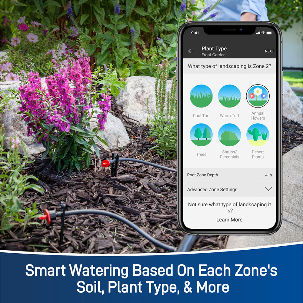 Orbit B-hyve XR Smart Sprinkler Timer, 8 Zones, close-up