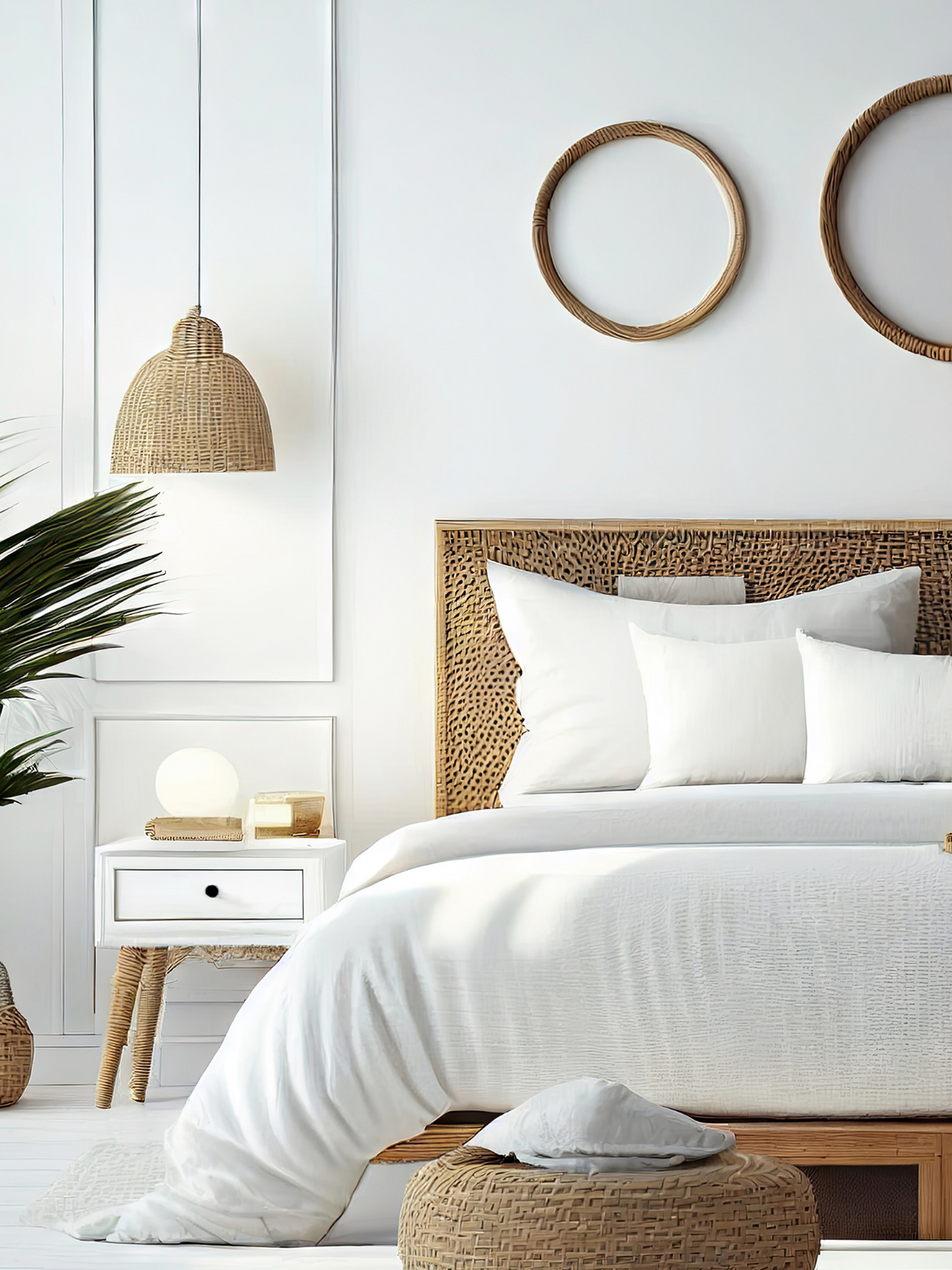 Temperature-Regulating Cotton Percale Sheets Set, texture detail