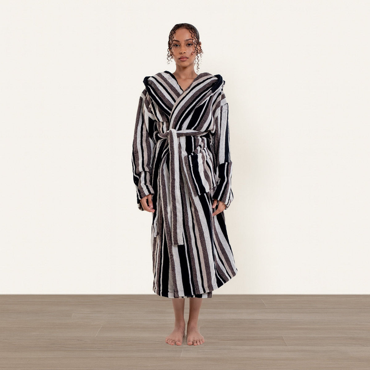 Ultraplush Australian Cotton Unisex Bathrobe, alternate angle