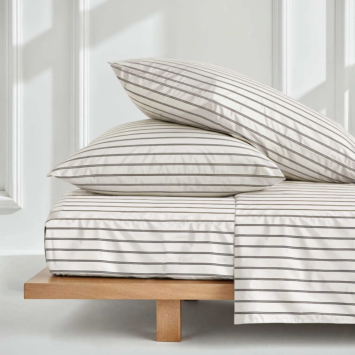 Luxe Australian Sateen Sheet Set, styled setting