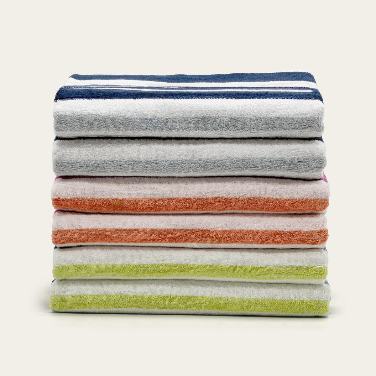 Bondi Australian Cotton Beach Towels, styled setting