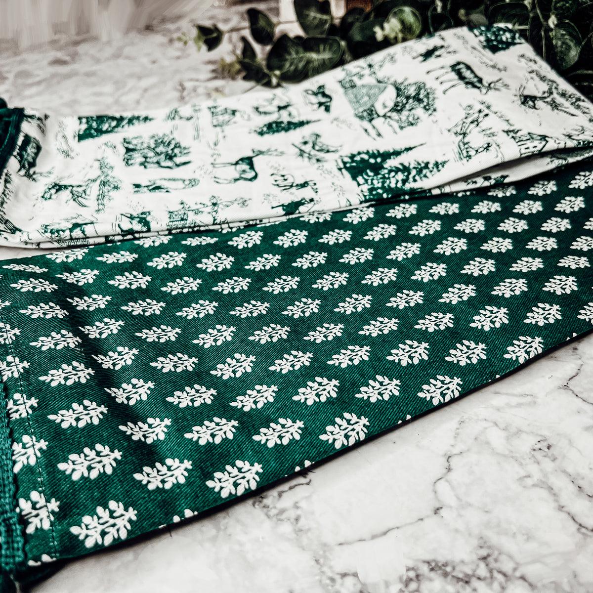 Forest Green Tea Towels