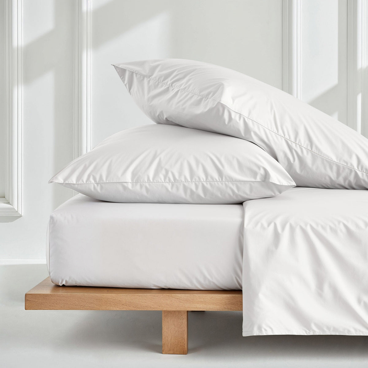 Luxe Australian Sateen Sheet Set, texture detail