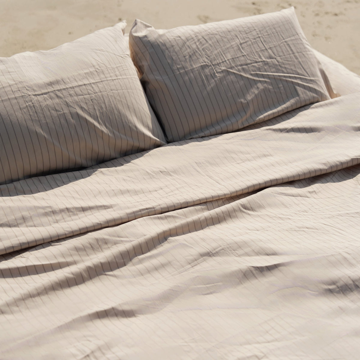 Luxe Australian Sateen Sheet Set, front view