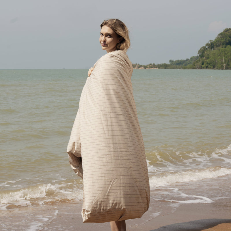 Luxe Australian Sateen Duvet Cover, front view
