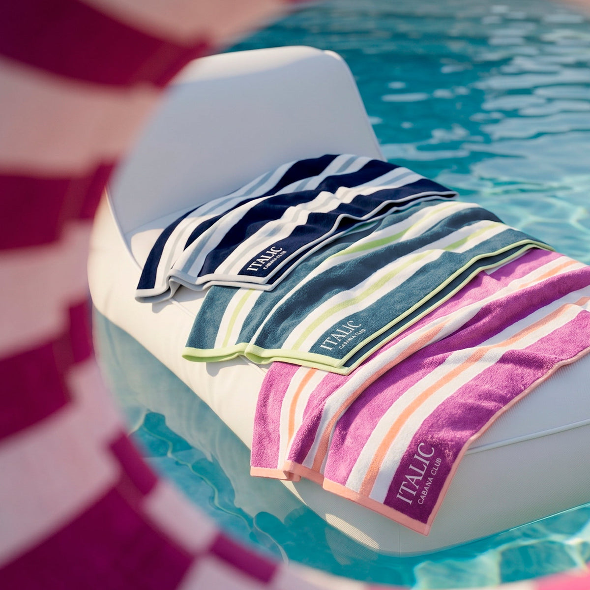 Bondi Australian Cotton Beach Towels, alternate angle