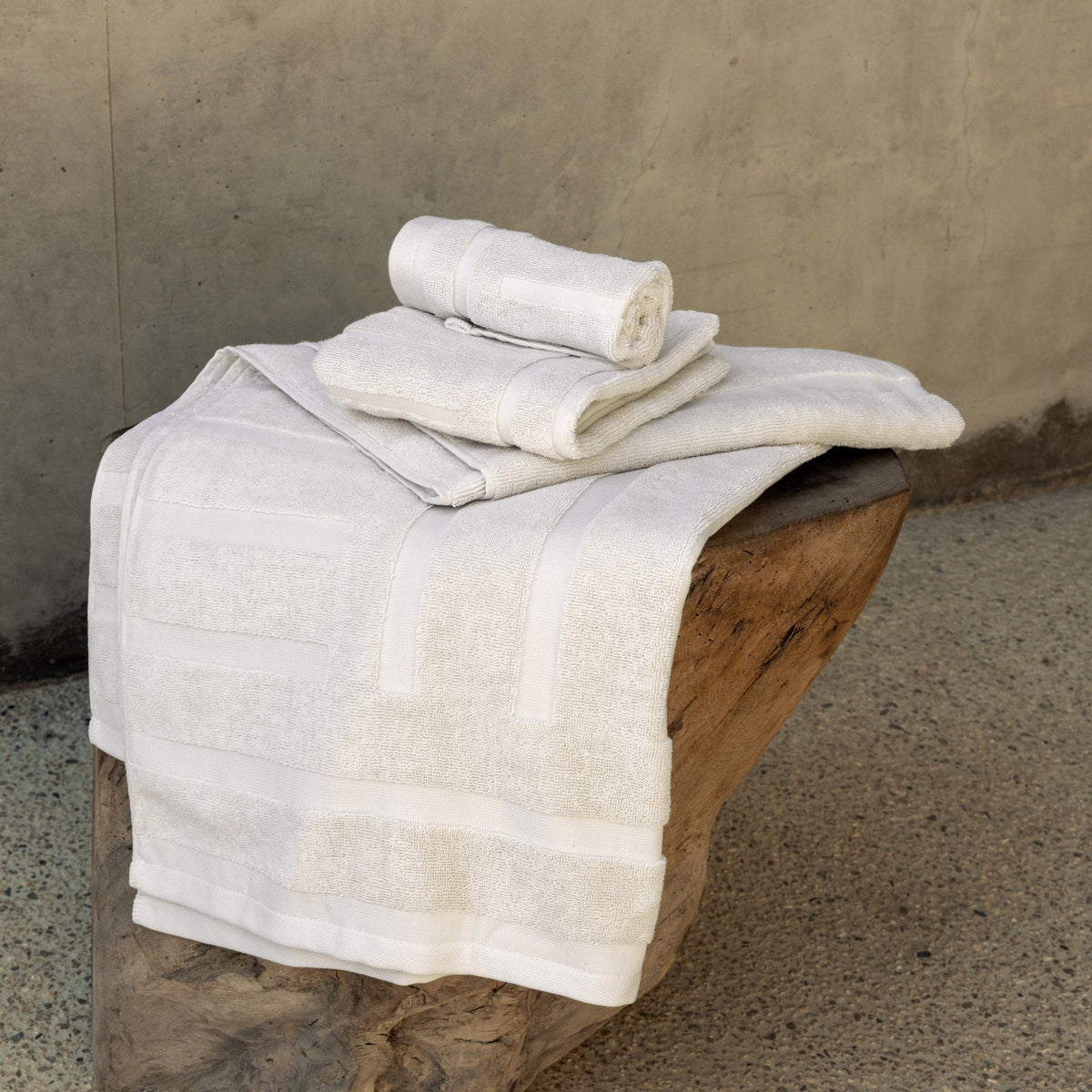 Sorrel Australian Cotton Towels, size detail