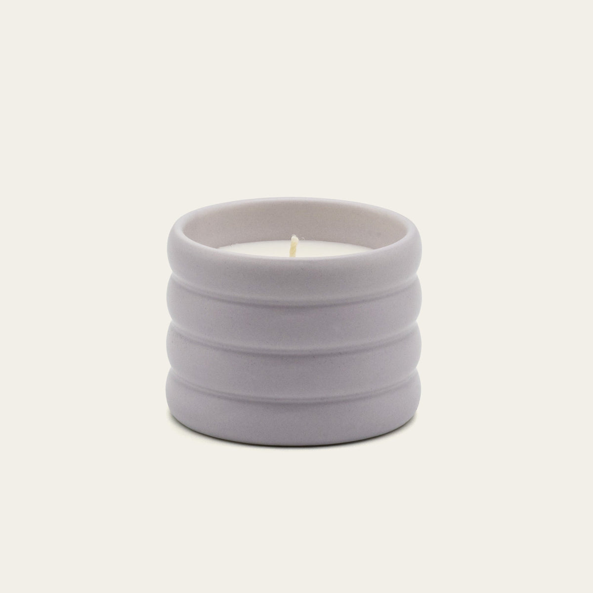 Vela de Cera de Soya en Recipiente de Cerámica Reutilizable