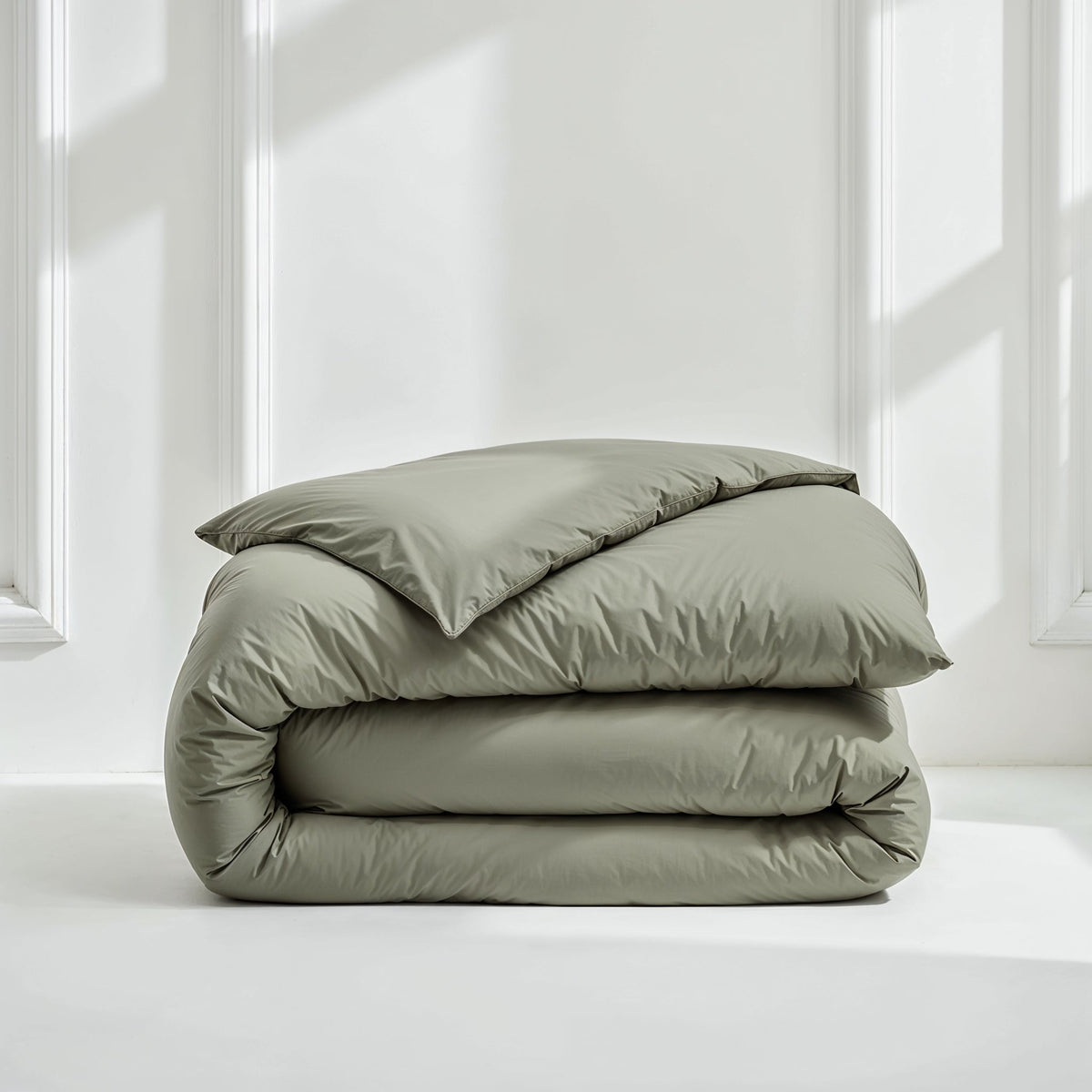 Luxe Australian Sateen Duvet Cover, detail view