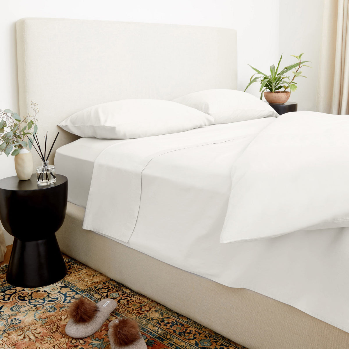 Luxe Australian Sateen Bedding Bundle, size detail