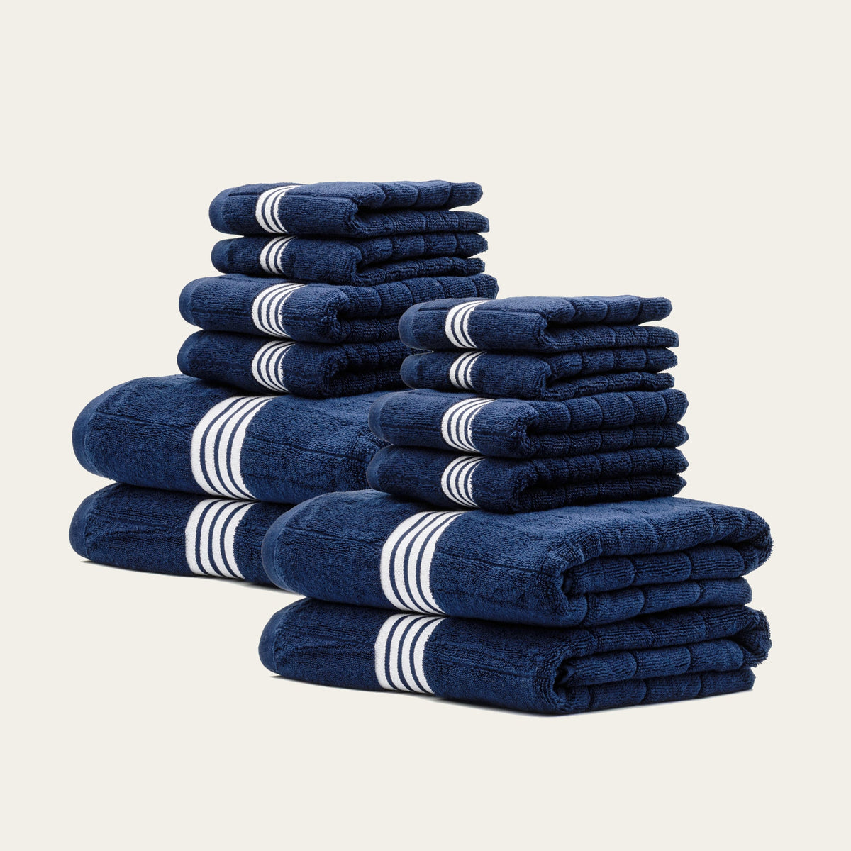 Nautilus Australian Cotton Towels, styled setting