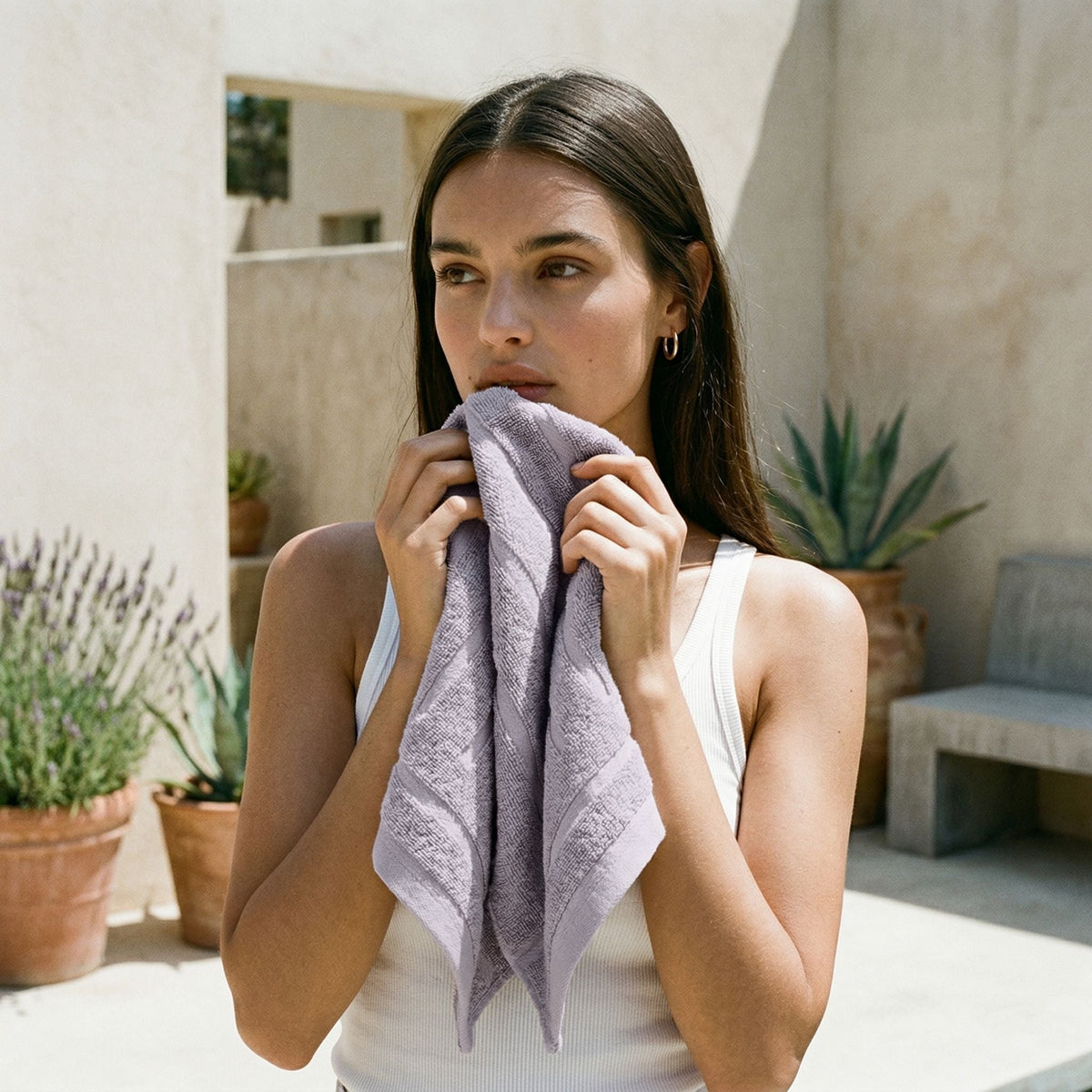 Serviettes Capri en Coton Australien