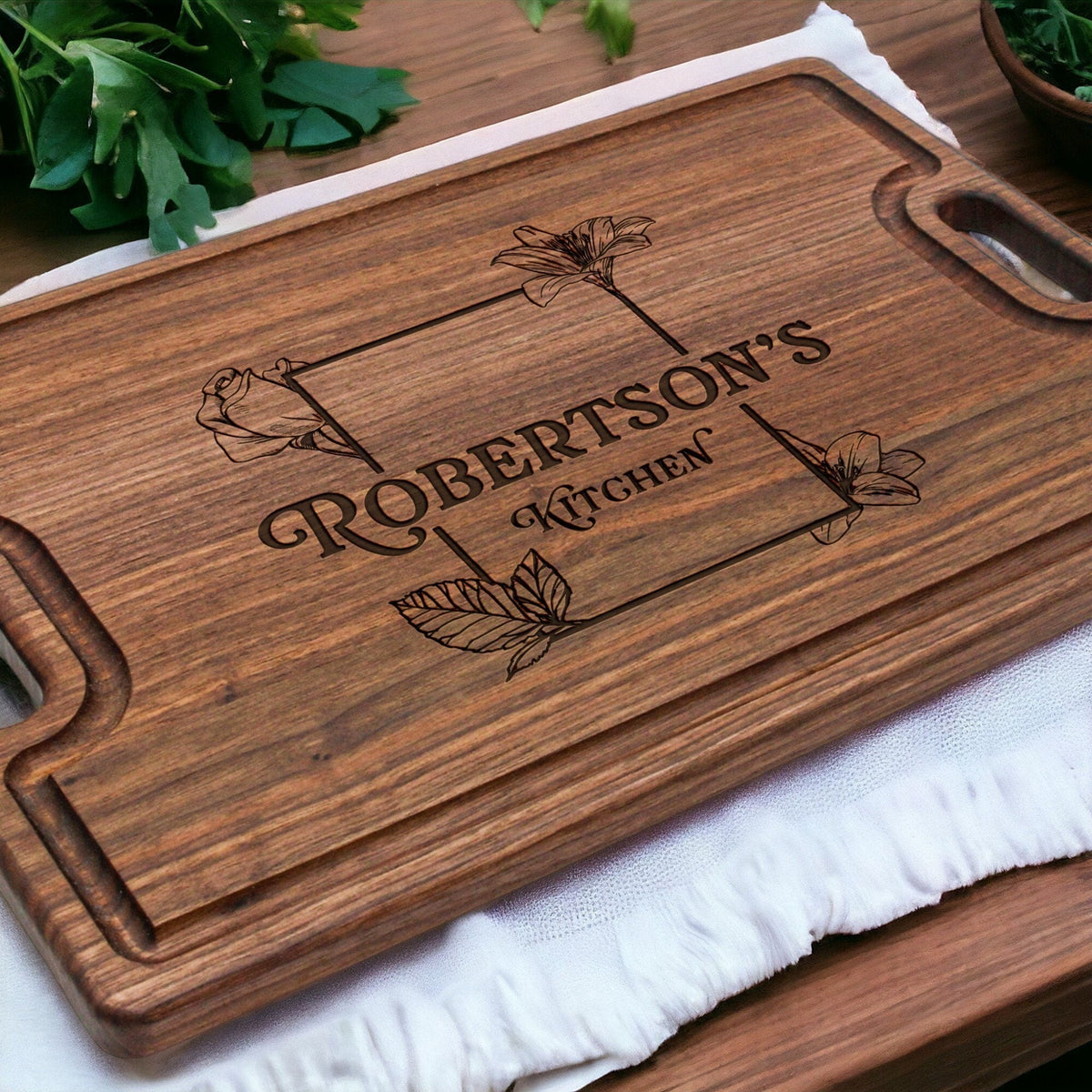 Personalized Engraved Cutting Board