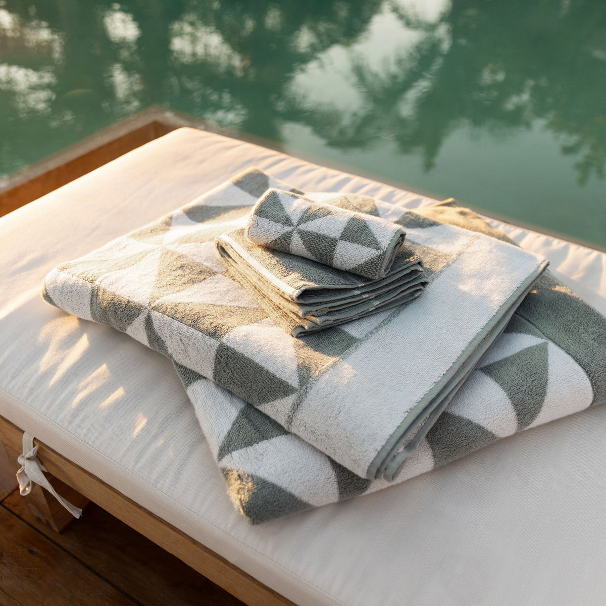 Deia Australian Cotton Towels, alternate angle