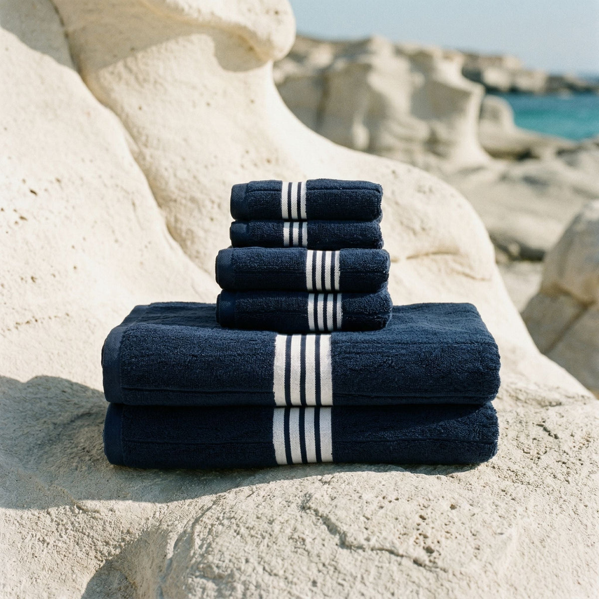 Serviettes Nautilus en Coton Australien