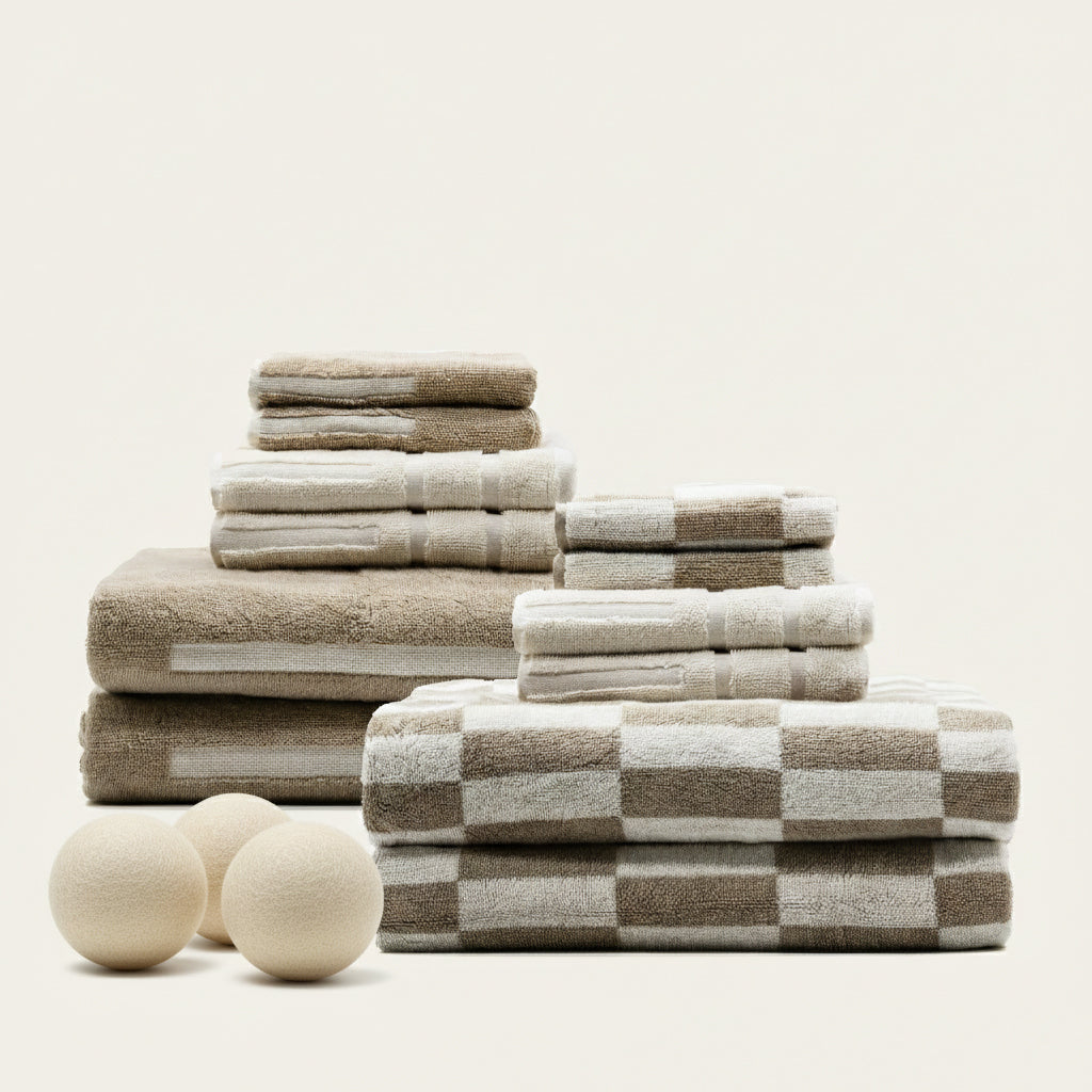 Serviettes Pietra en Coton Australien