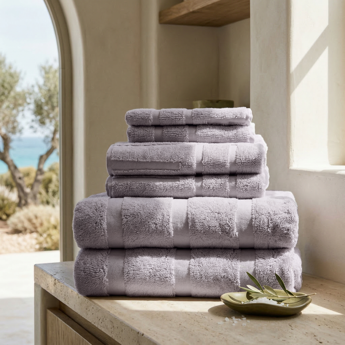 Serviettes Capri en Coton Australien